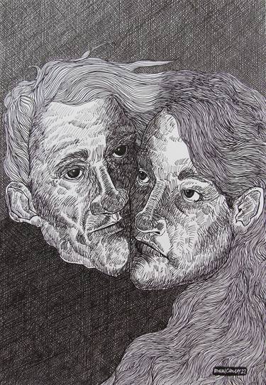 Print of Love Drawings by Ronan Crowley