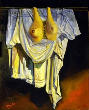 Original Surrealism Erotic Paintings by Elicio Martinez Corcuera