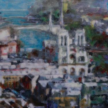 Original Impressionism Cities Paintings by Svetlana Bellon