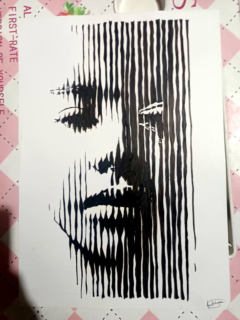 Original  Drawing by amit mukhiya