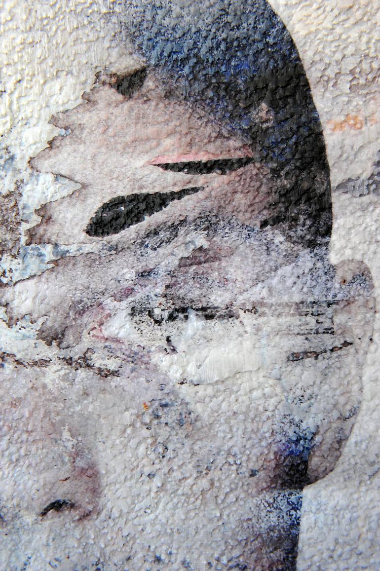 Original Contemporary People Mixed Media by Karin Vermeer