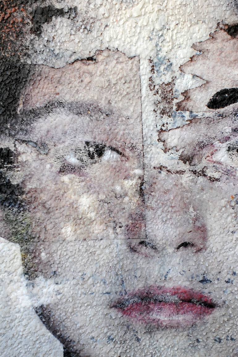 Original Contemporary People Mixed Media by Karin Vermeer