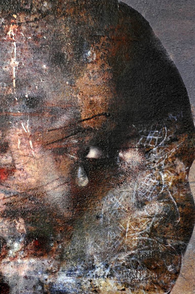 Original Contemporary People Mixed Media by Karin Vermeer