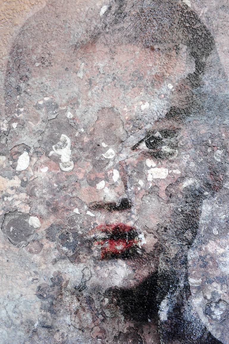 Original Contemporary People Mixed Media by Karin Vermeer