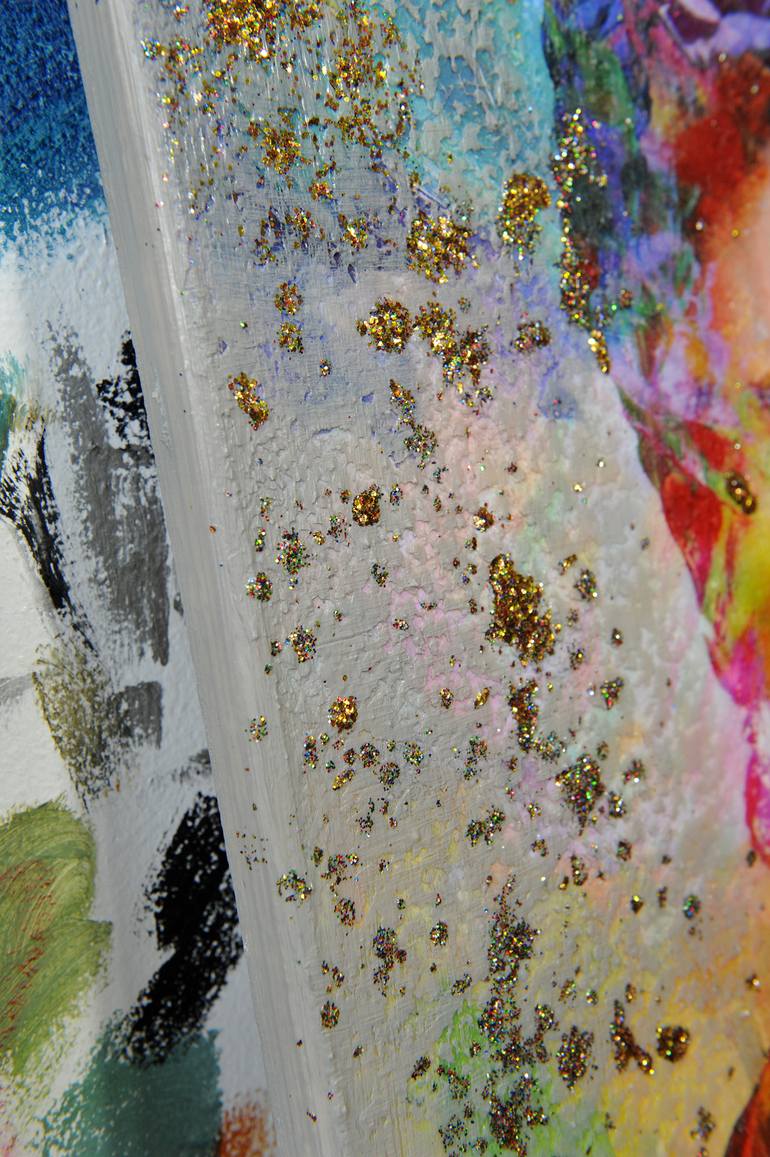 Original Contemporary Pop Culture/Celebrity Mixed Media by Karin Vermeer