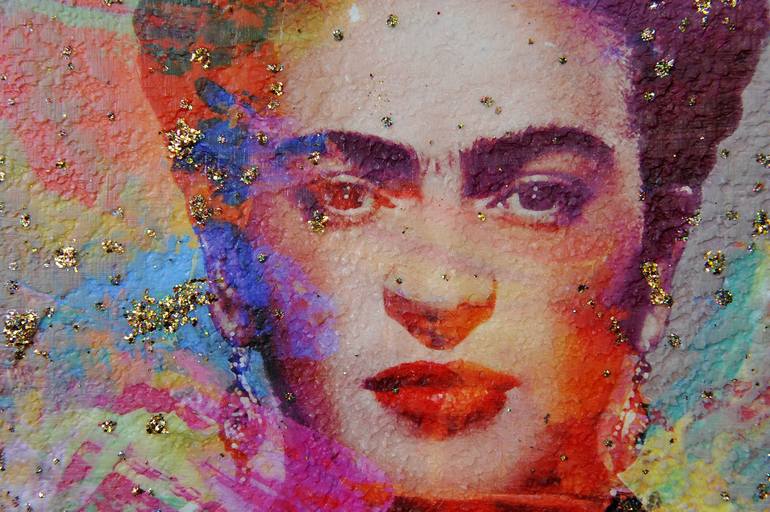 Original Contemporary Pop Culture/Celebrity Mixed Media by Karin Vermeer