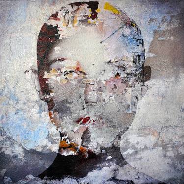 Print of Figurative Portrait Mixed Media by Karin Vermeer