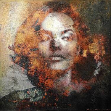 Print of Portrait Mixed Media by Karin Vermeer