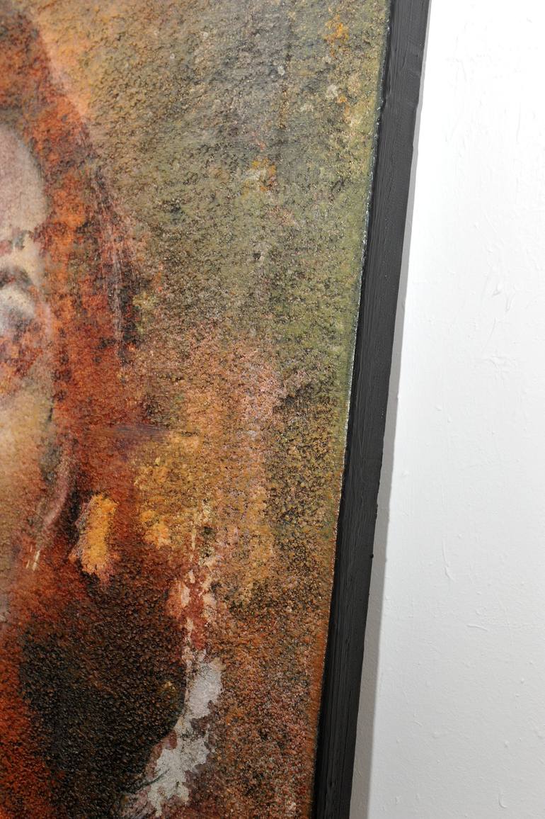 Original Figurative Portrait Mixed Media by Karin Vermeer