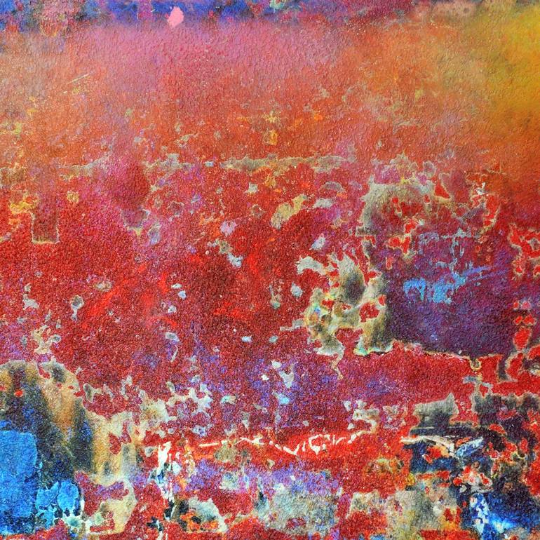 Original Modern Abstract Mixed Media by Karin Vermeer