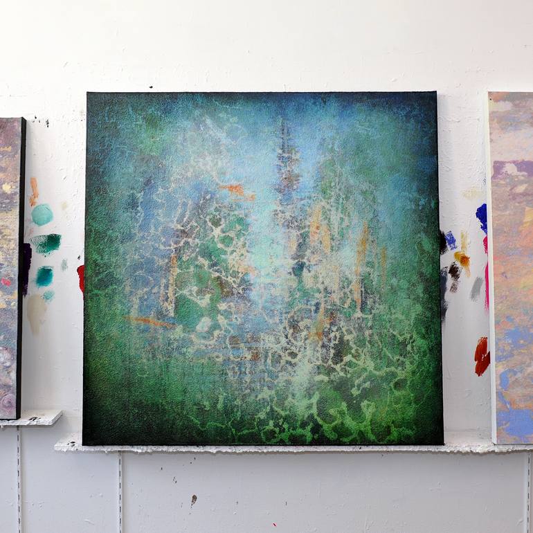 Original Contemporary Abstract Mixed Media by Karin Vermeer