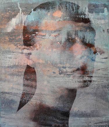 Original Modern Abstract Mixed Media by Karin Vermeer