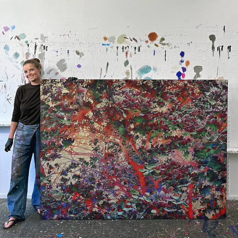 Original Figurative Nature Mixed Media by Karin Vermeer