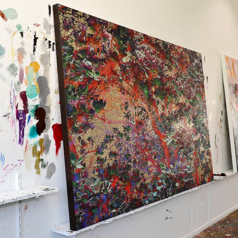 Original Figurative Nature Mixed Media by Karin Vermeer