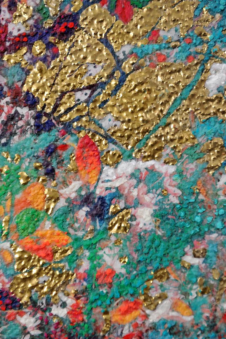 Original Modern Nature Mixed Media by Karin Vermeer