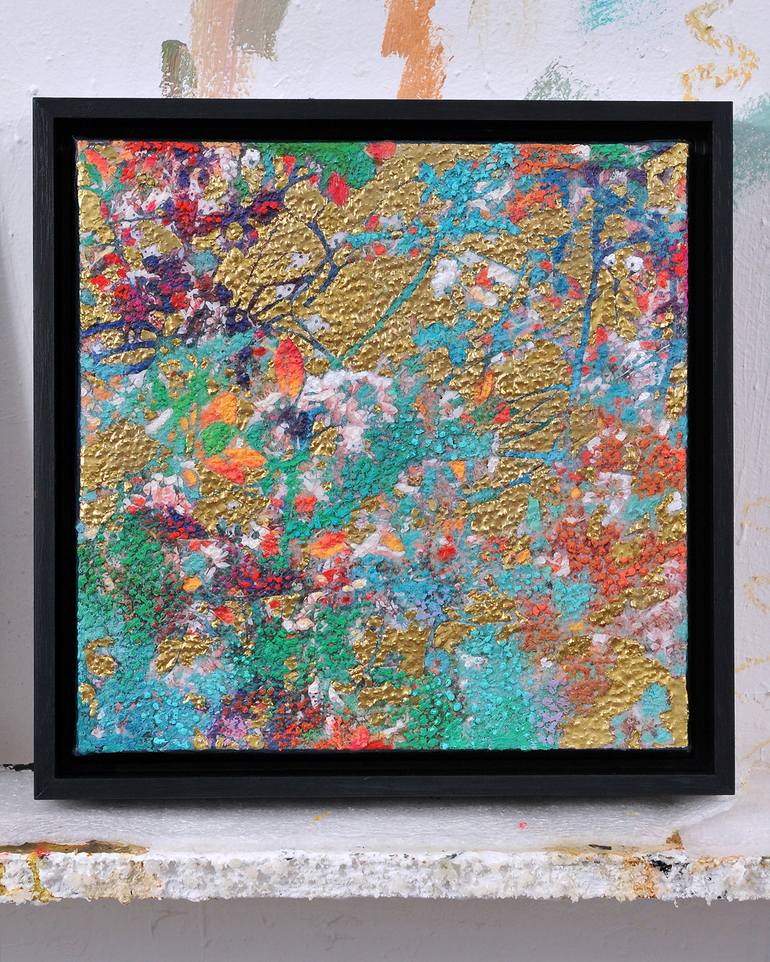 Original Modern Nature Mixed Media by Karin Vermeer