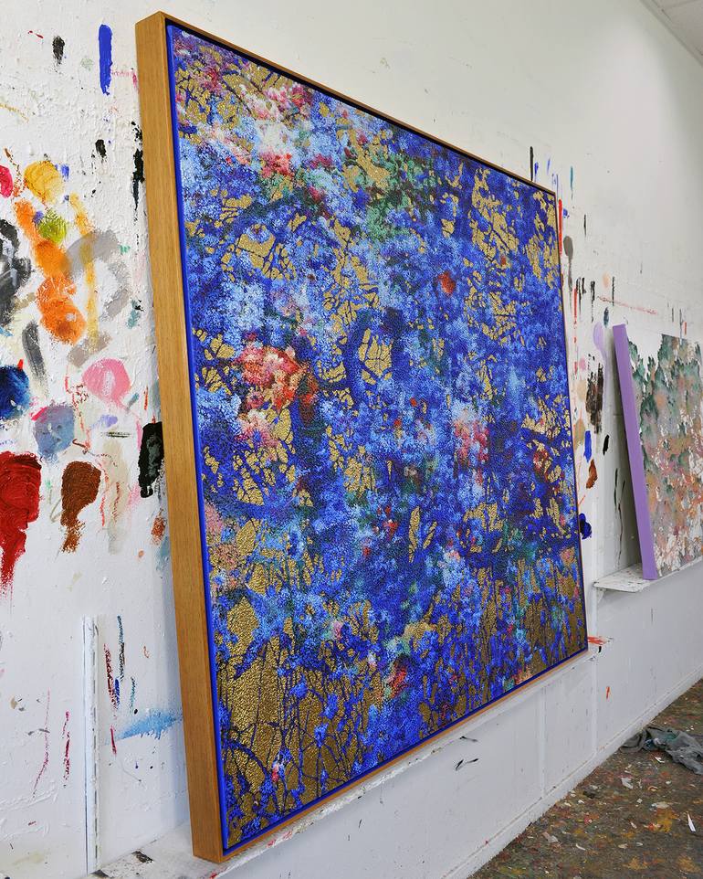 Original Contemporary Landscape Mixed Media by Karin Vermeer