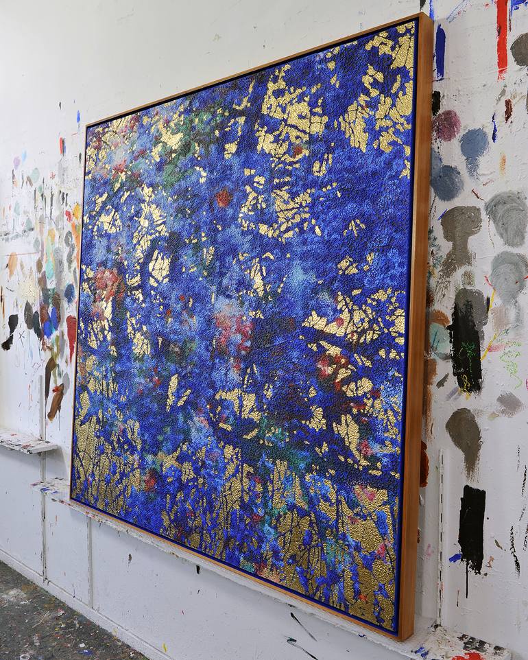 Original Contemporary Landscape Mixed Media by Karin Vermeer