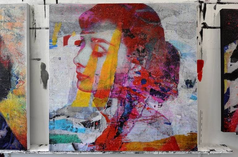 Original Pop Culture/Celebrity Painting by Karin Vermeer