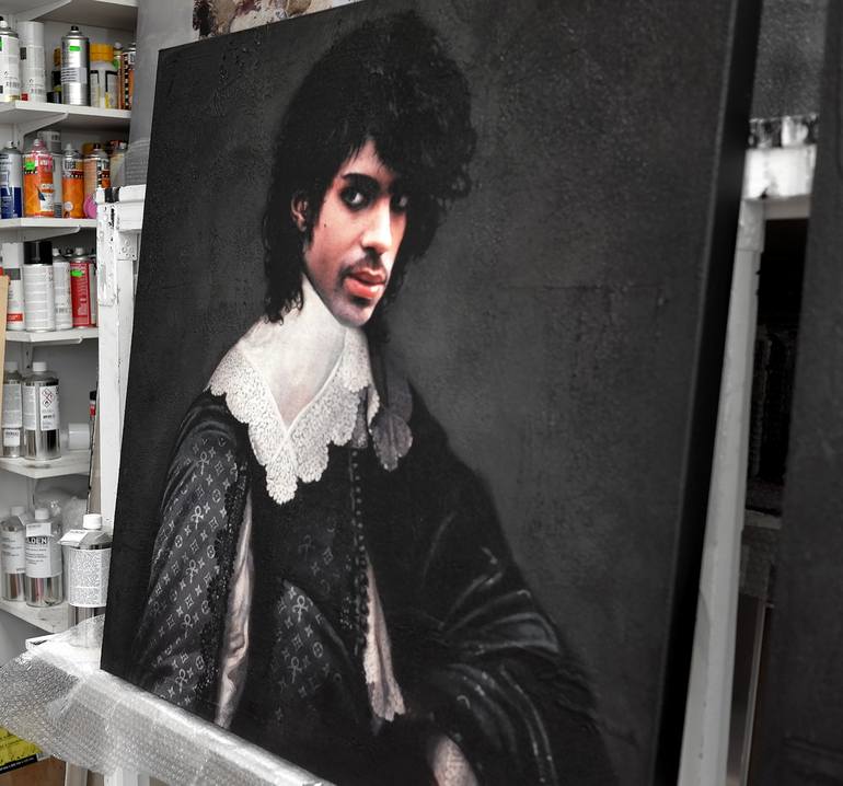 Original Pop Culture/Celebrity Painting by Karin Vermeer