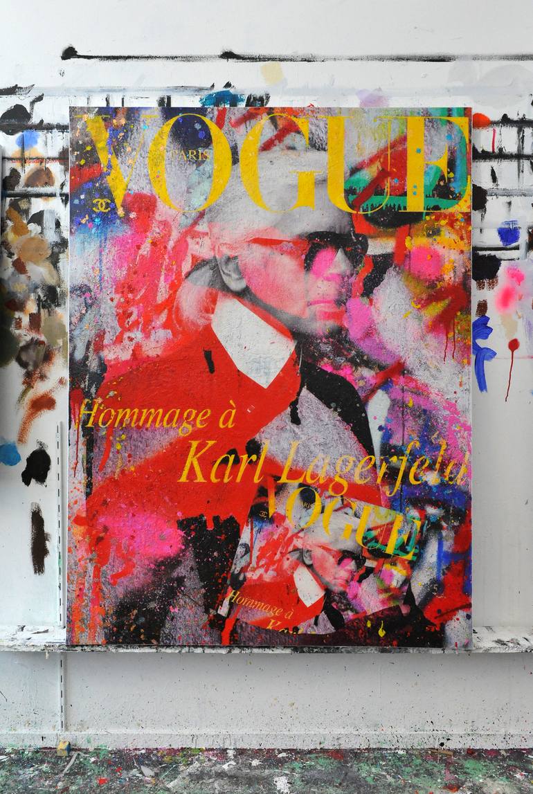 Original Pop Art Popular culture Painting by Karin Vermeer