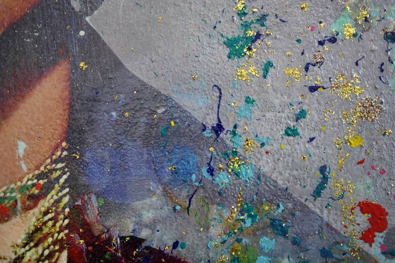 Original Figurative Pop Culture/Celebrity Painting by Karin Vermeer