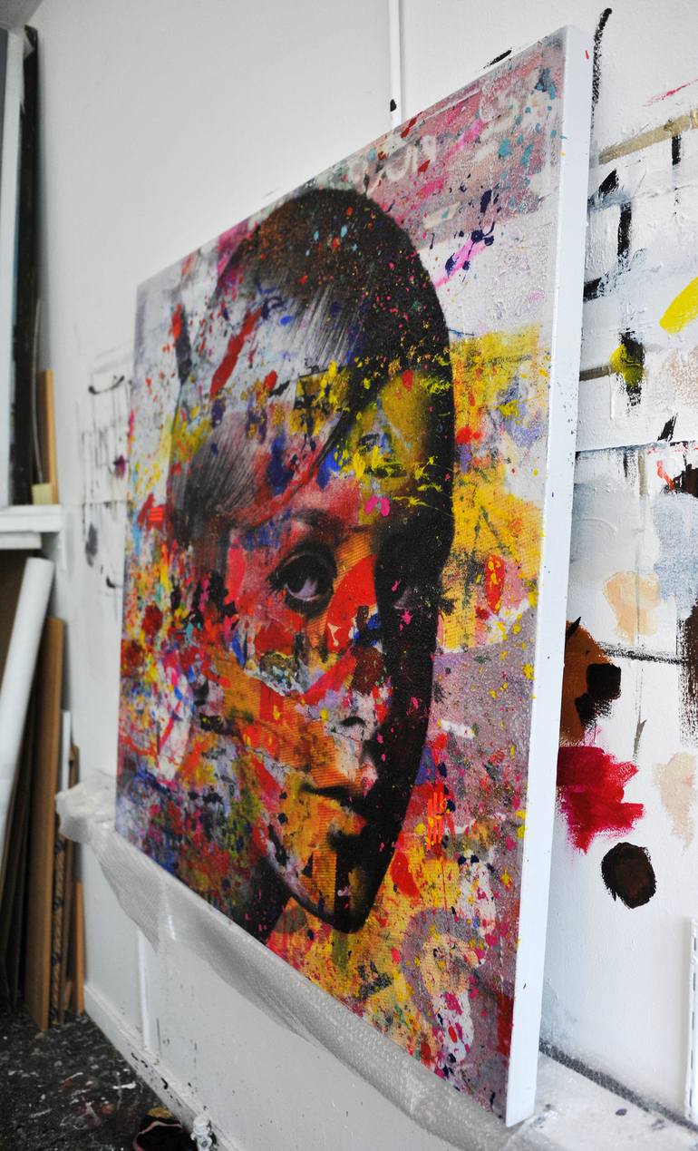 Original Pop Culture/Celebrity Painting by Karin Vermeer