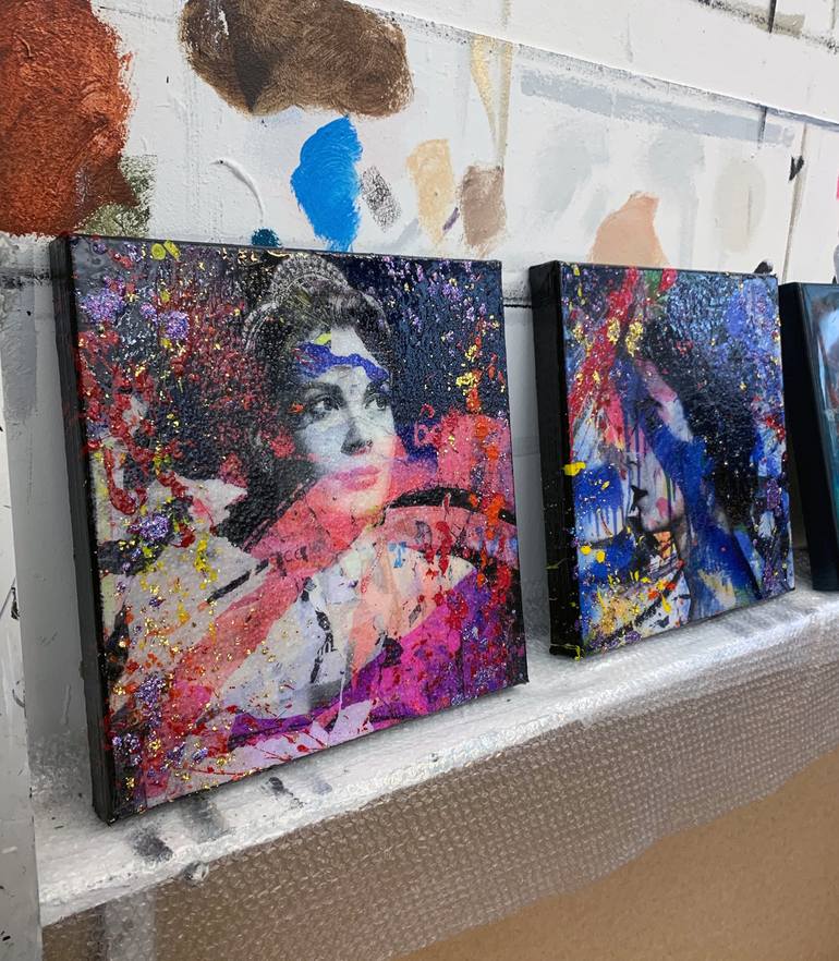 Original Pop Culture/Celebrity Painting by Karin Vermeer