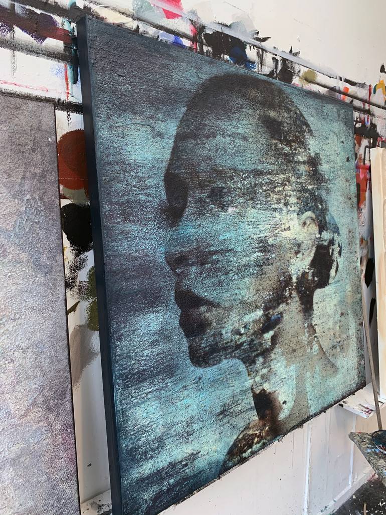 Original Figurative People Painting by Karin Vermeer