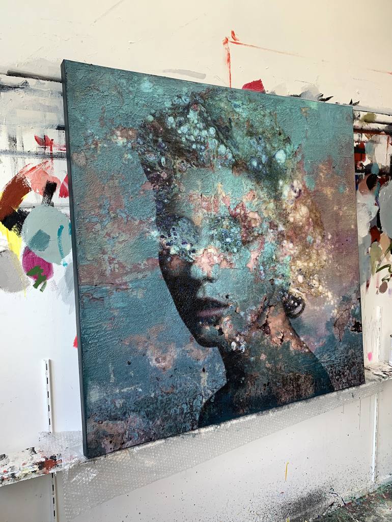 Original Portrait Painting by Karin Vermeer