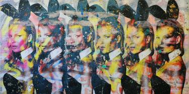 Original Pop Art Pop Culture/Celebrity Paintings by Karin Vermeer