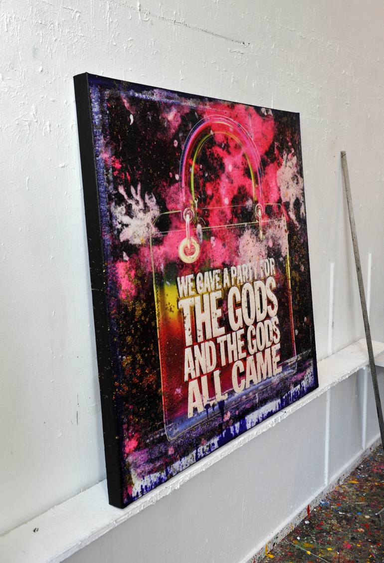 Original Figurative Pop Culture/Celebrity Mixed Media by Karin Vermeer