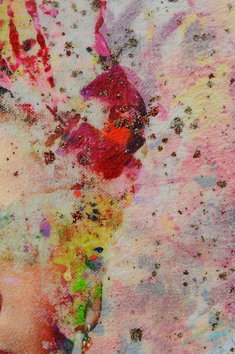 Original Figurative Pop Culture/Celebrity Painting by Karin Vermeer