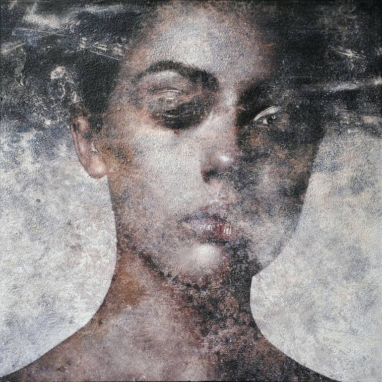 Basalt Painting by Karin Vermeer Saatchi Art