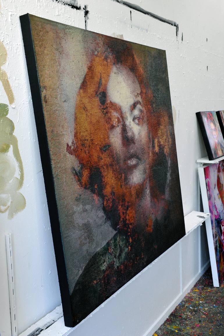Original Portrait Painting by Karin Vermeer