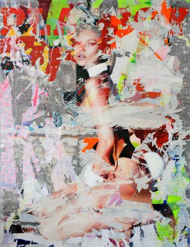 Original Pop Culture/Celebrity Mixed Media by Karin Vermeer