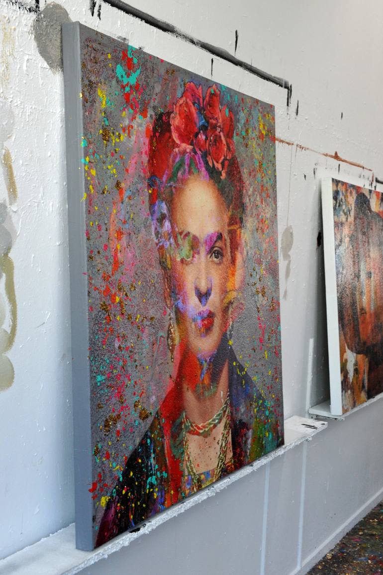 Original Figurative Abstract Mixed Media by Karin Vermeer