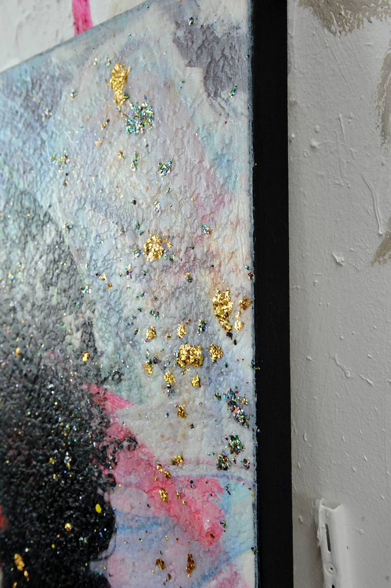 Original Figurative Pop Culture/Celebrity Painting by Karin Vermeer