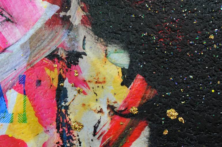 Original Figurative Pop Culture/Celebrity Painting by Karin Vermeer