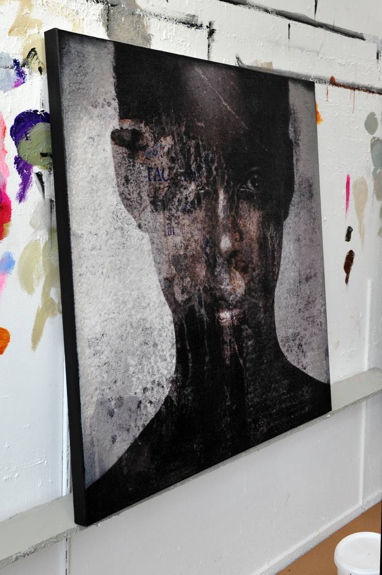 Original Figurative People Painting by Karin Vermeer