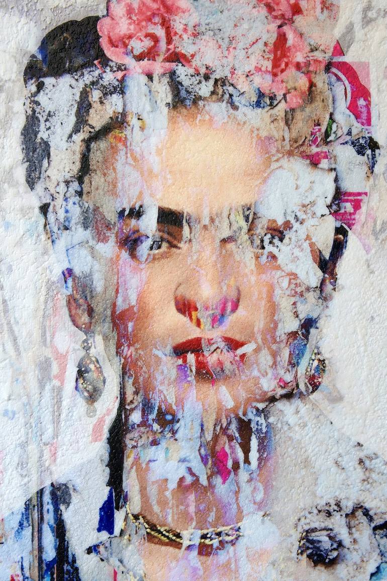 Original Pop Culture/Celebrity Mixed Media by Karin Vermeer