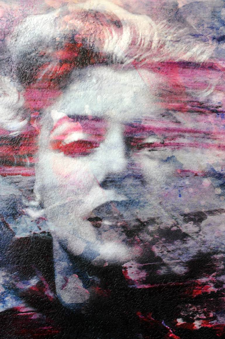 Original Figurative Pop Culture/Celebrity Painting by Karin Vermeer