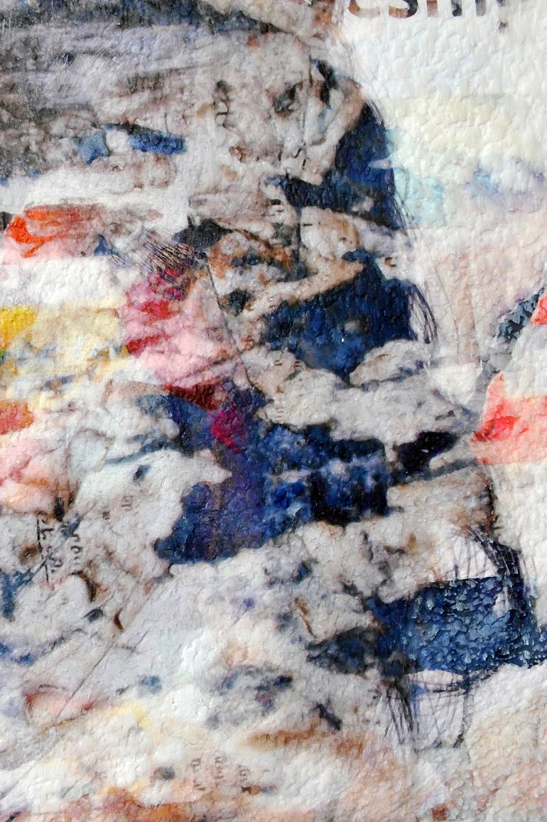 Original Contemporary People Painting by Karin Vermeer