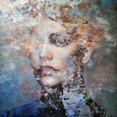 Print of Portrait Mixed Media by Karin Vermeer