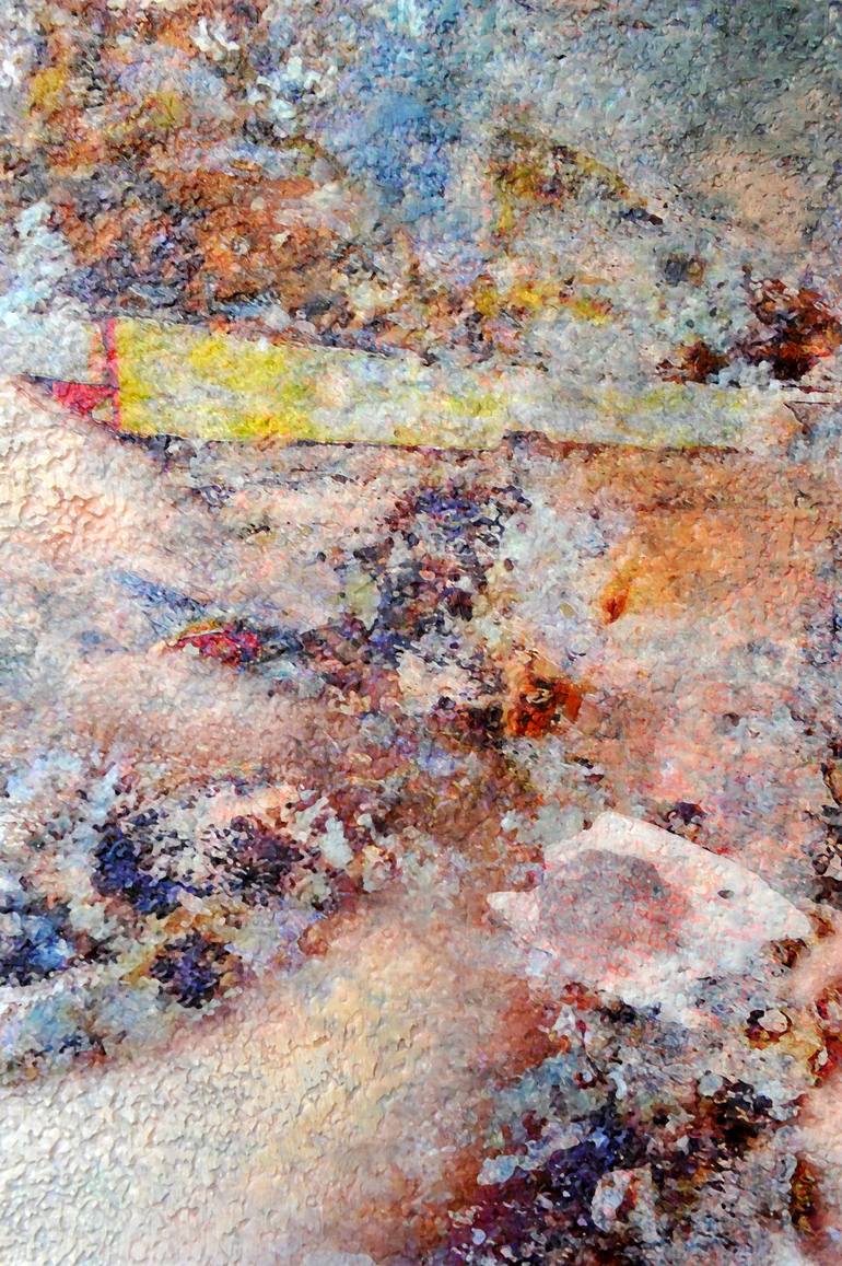 Original Contemporary People Mixed Media by Karin Vermeer