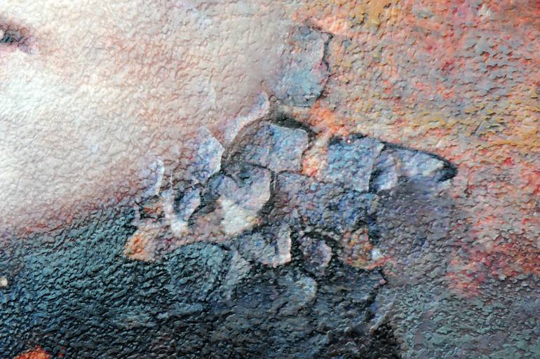 Original Contemporary People Mixed Media by Karin Vermeer