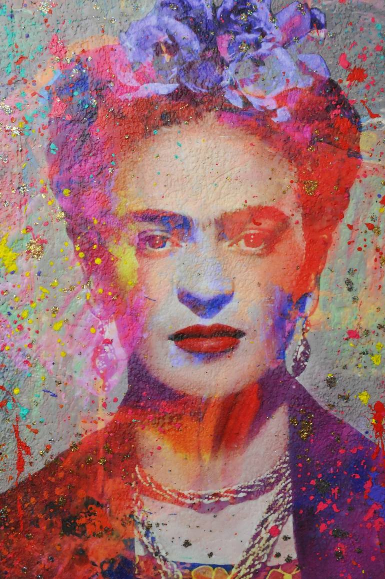 Original Contemporary Pop Culture/Celebrity Mixed Media by Karin Vermeer