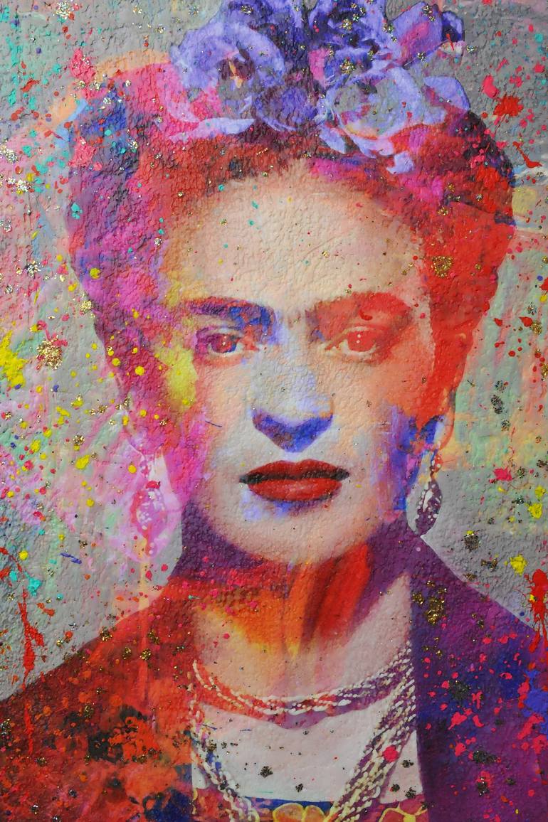 Original Pop Culture/Celebrity Mixed Media by Karin Vermeer