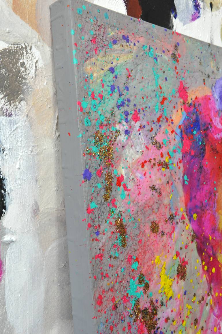 Original Contemporary Pop Culture/Celebrity Mixed Media by Karin Vermeer