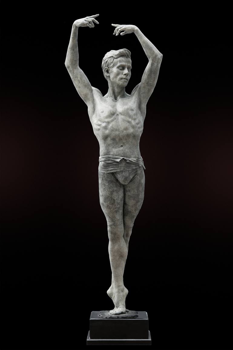 Original Figurative Portrait Sculpture by Michael James Talbot
